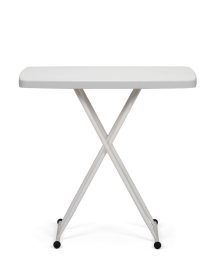 Folding Table Writing Desk with Adjustable Height for Study Office Home Use